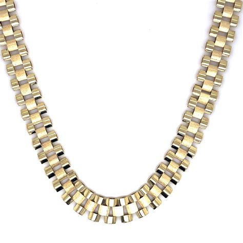 cheap rolex chains|14k gold rolex chain.